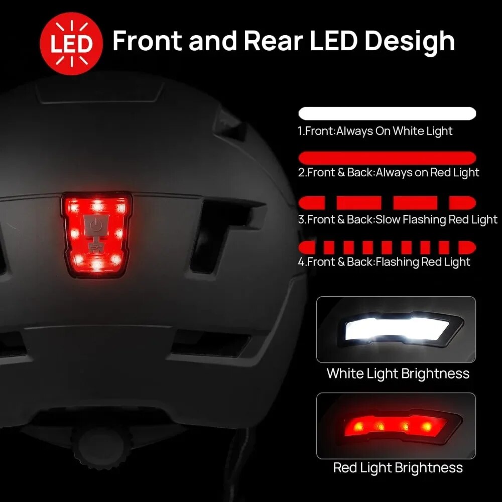 USB oplaadbare LED-Helm