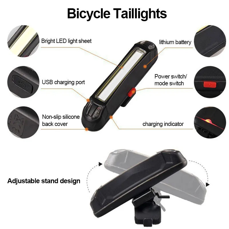 USB rechargeable MTB mountain