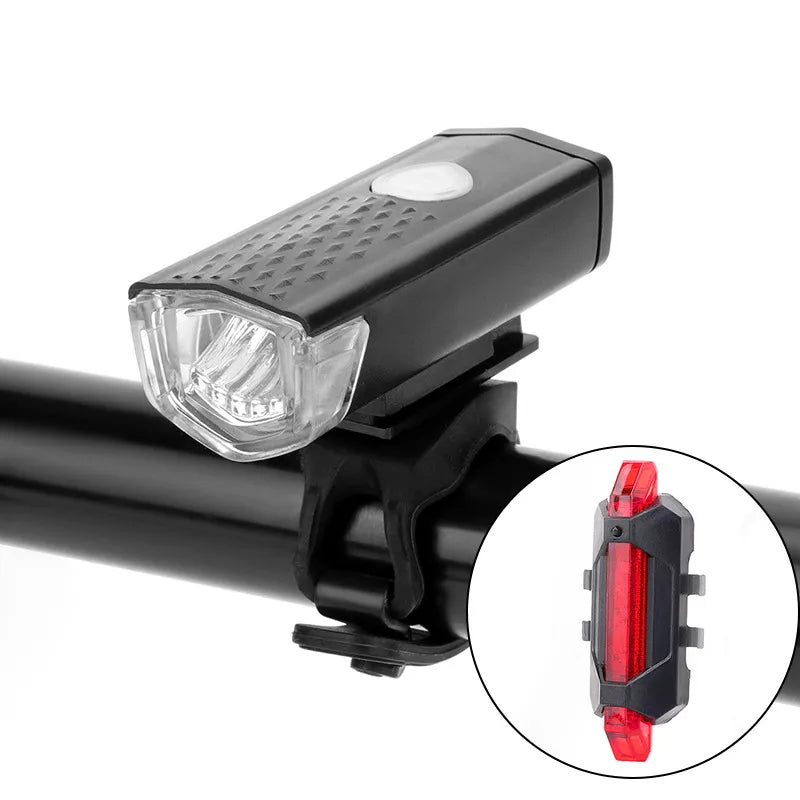 Lumière de vélo rechargeable USB